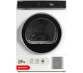 SHARP KD-NHA0S6GW1D-EN 10 kg Heat Pump Tumble Dryer - White