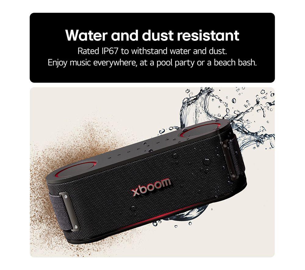 Altavoz Bluetooth portátil LG XBOOM Go PK3 - Negro