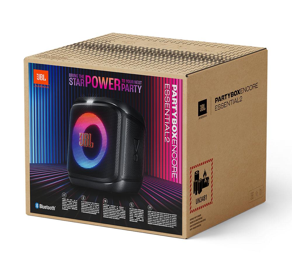 Altavoz Bluetooth JBL PartyBox Encore Essential 2 Megasound para fiestas - Negro