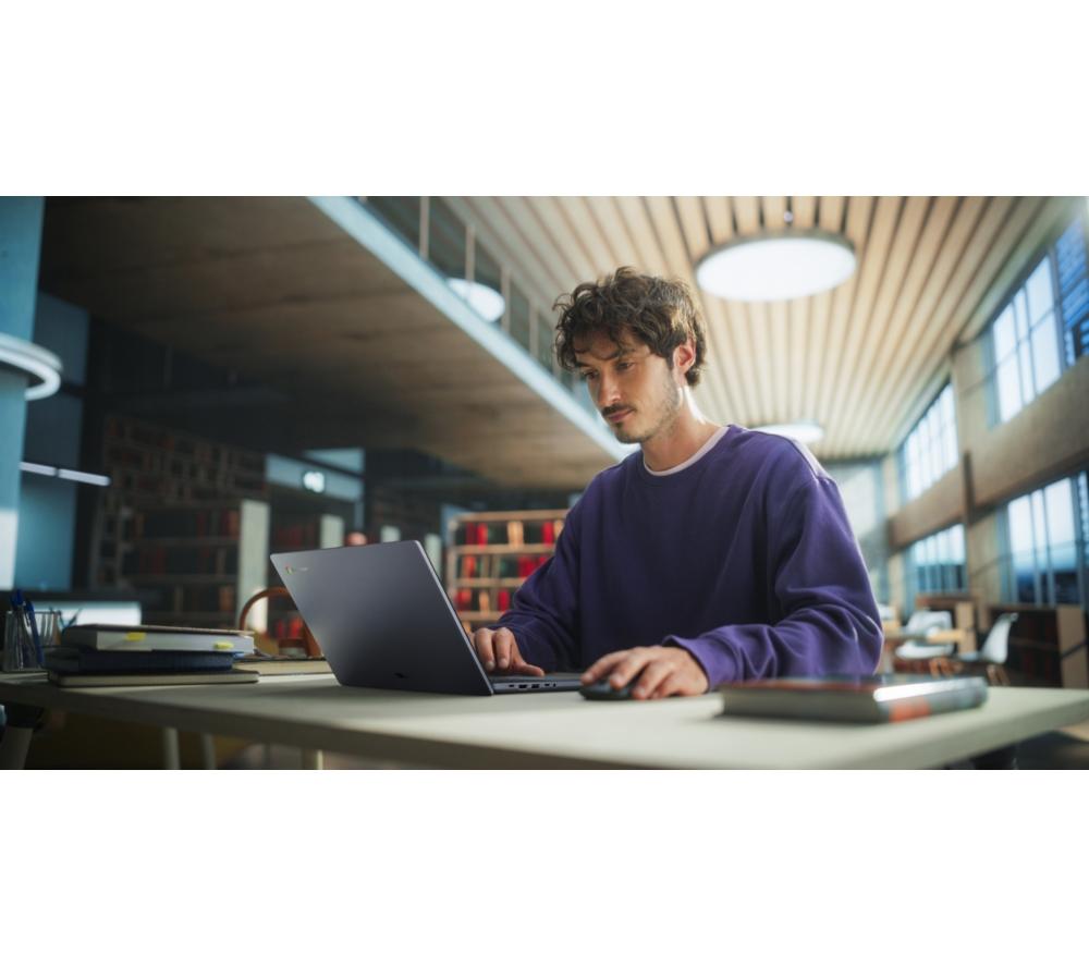 ASUS Chromebook Plus CX14 de 14" - Intel® Core™ 3, 128 GB eMMC, Gris
