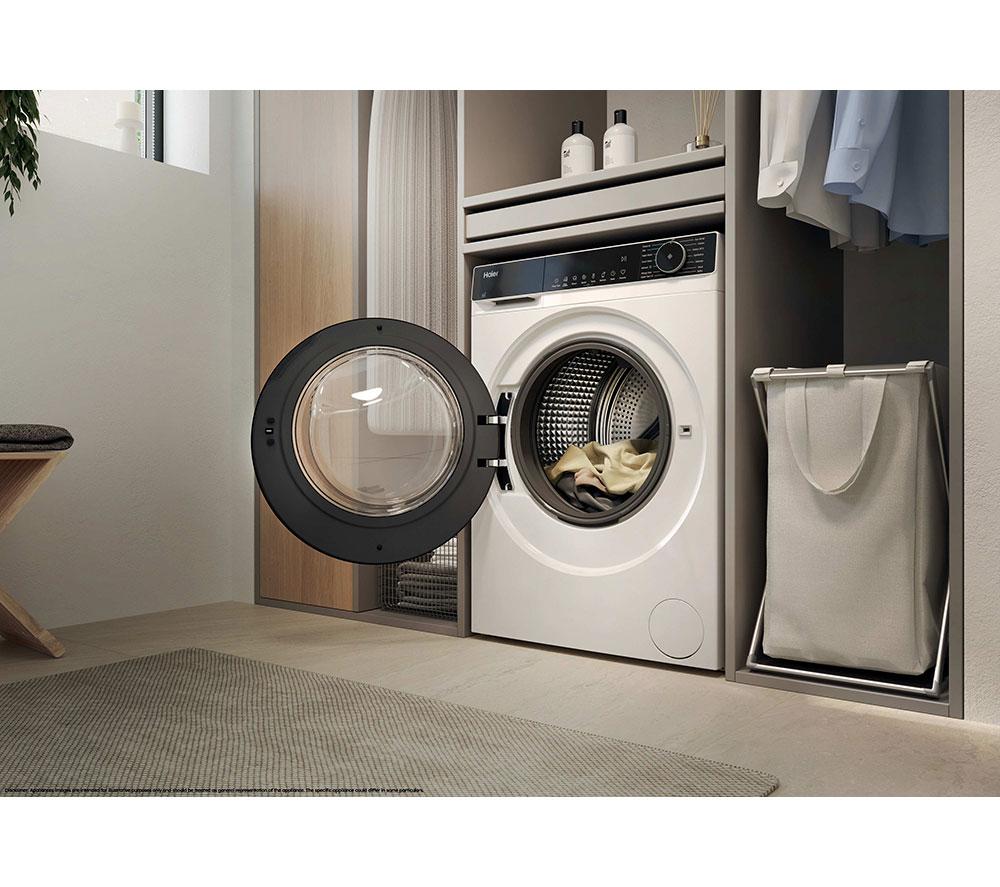HAIER X Series 5 HW90-B14357TUUK Lavadora de 9 kg y 1400 rpm con WiFi - Blanca