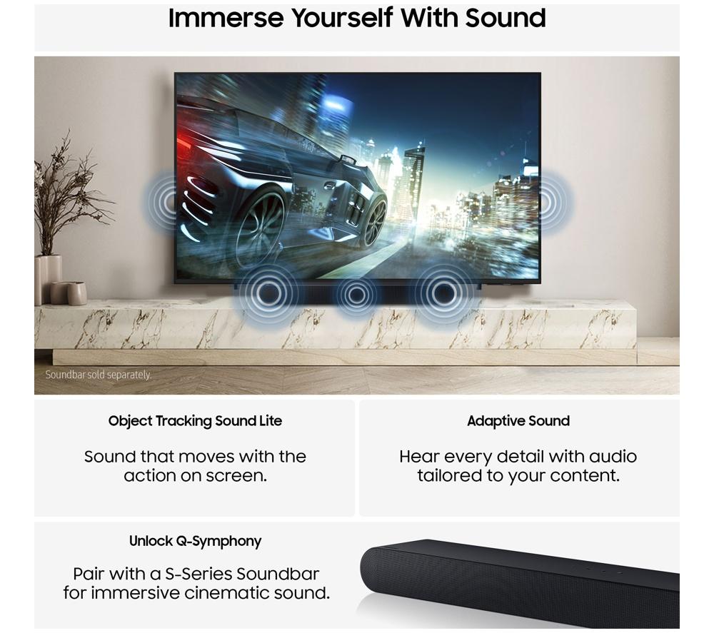 SAMSUNG Q7F TV inteligente QLED 4K Vision AI de 55 pulgadas 2025 - QE55Q7F