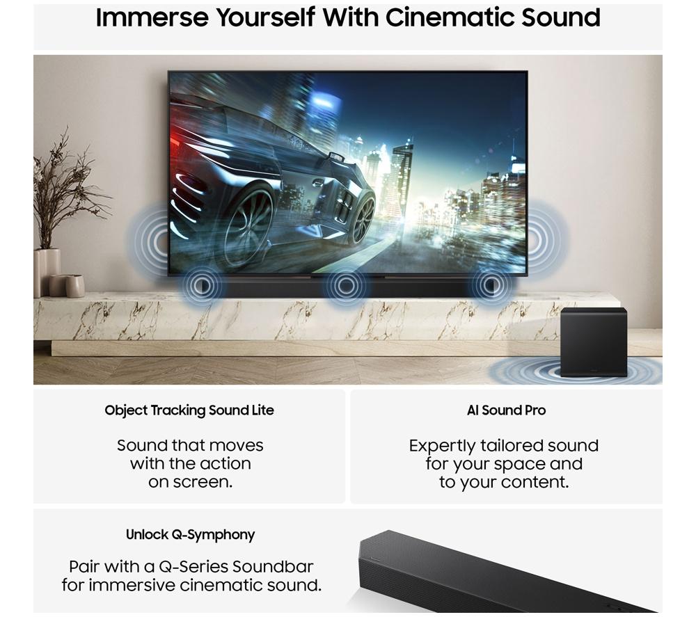 SAMSUNG QN70F 65" Neo QLED 4K Mini LED Smart TV con Vision AI 2025 - QE65QN70F