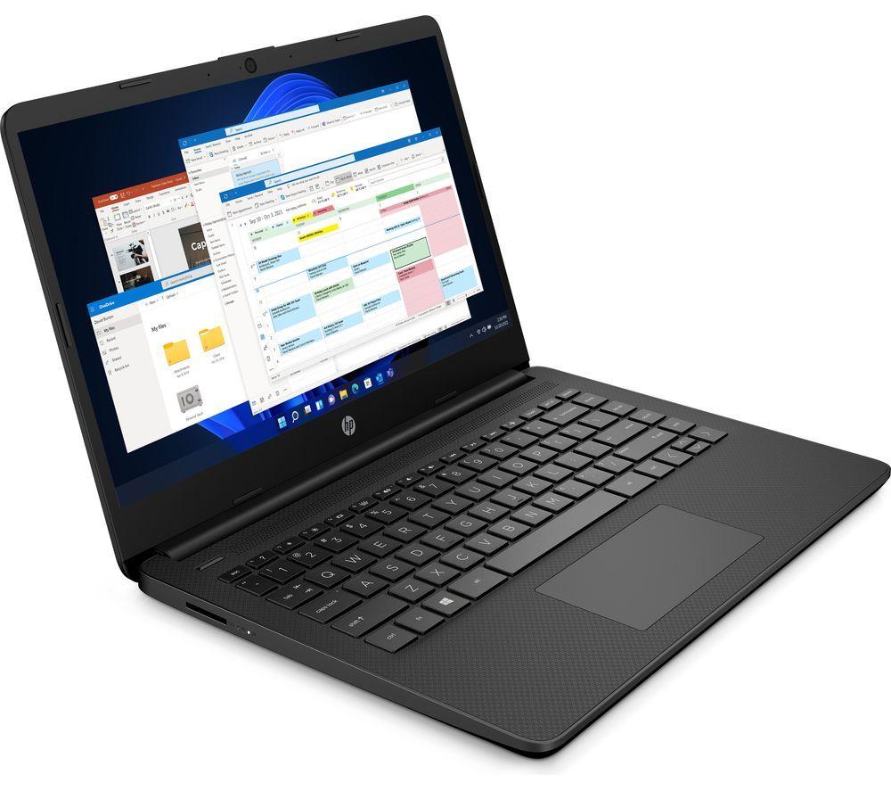 HP 14s-dq3500sa 14" Laptop - Intel® Celeron®, 64 GB eMMC, Black