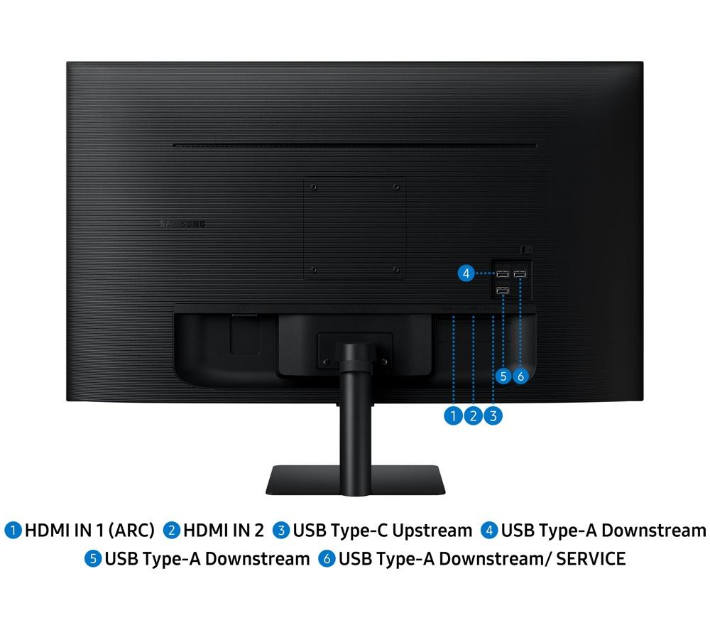 Monitor inteligente SAMSUNG M7 de 32" 4K con altavoces y mando a distancia - LS32FM702UUXXU