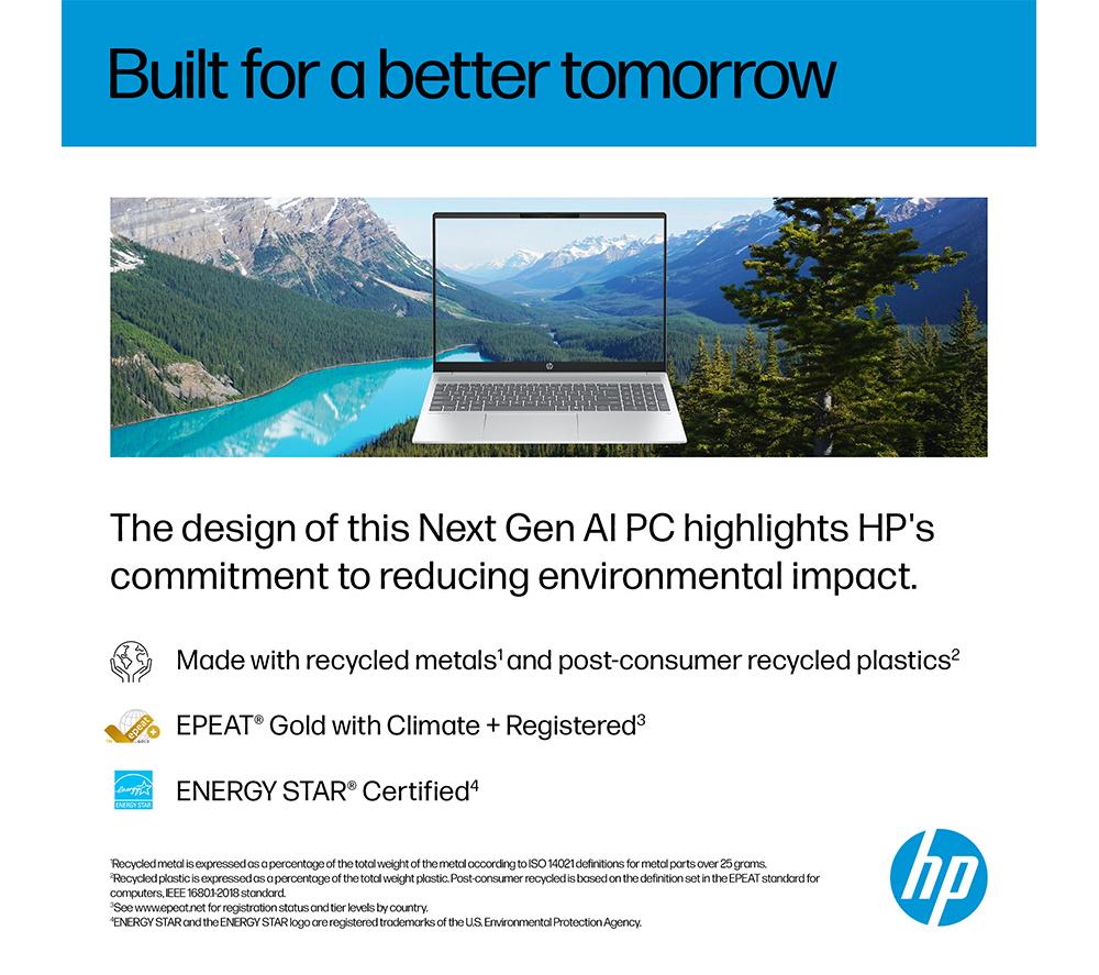 HP OmniBook 5 16" Laptop - AMD Ryzen AI 5, 512 GB SSD, Silver