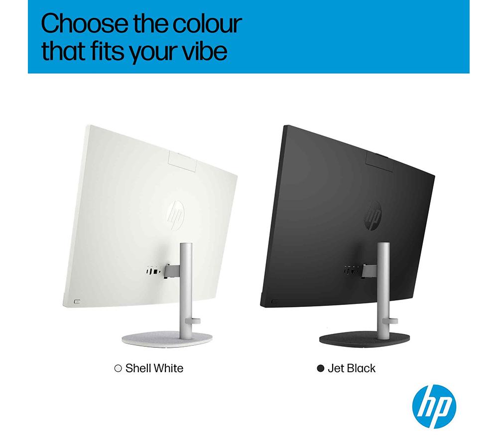 HP 24-cr2002na 23.8" PC Todo en Uno - Intel® Core™ Ultra 5, 1 TB SSD, Blanco