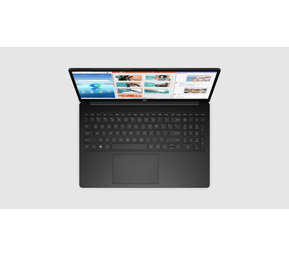 Portátil HP 15-fc0537sa de 15.6" - AMD Ryzen 5, 512 GB, Negro azabache