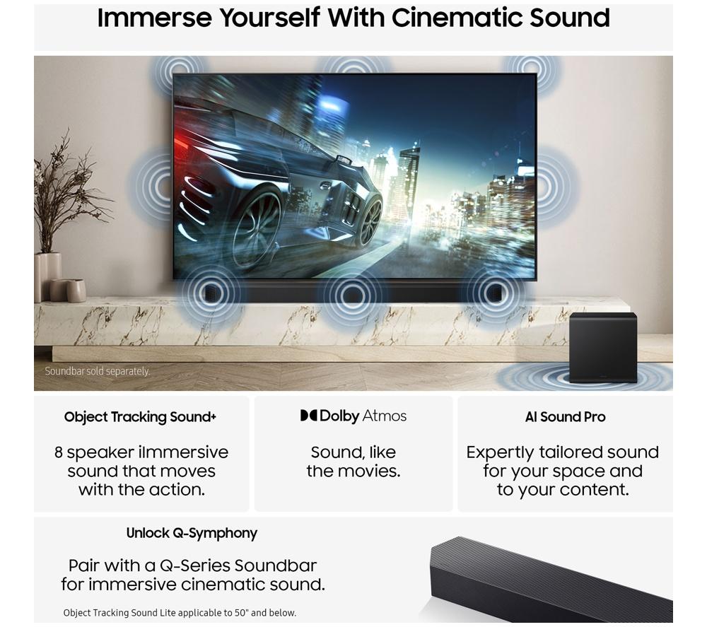 SAMSUNG QN90F 43" Neo QLED 4K Mini LED Vision AI Smart TV 2025 - QE43QN90F