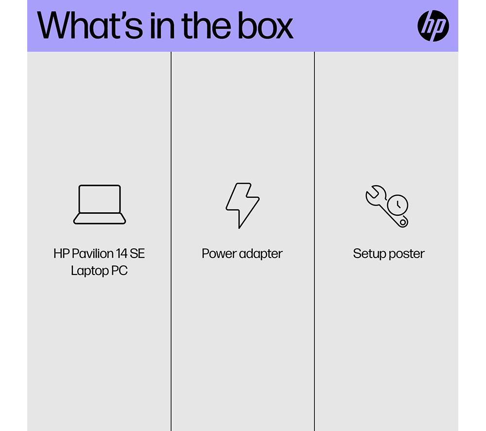 HP Pavilion SE 14-ep0529sa 14" Laptop - Intel® Core™ i5, 256 GB SSD, Silver