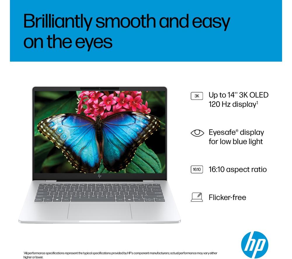 Portátil HP OmniBook 7 AI de 14" - Intel® Core™ Ultra 7, 1 TB SSD, Plata