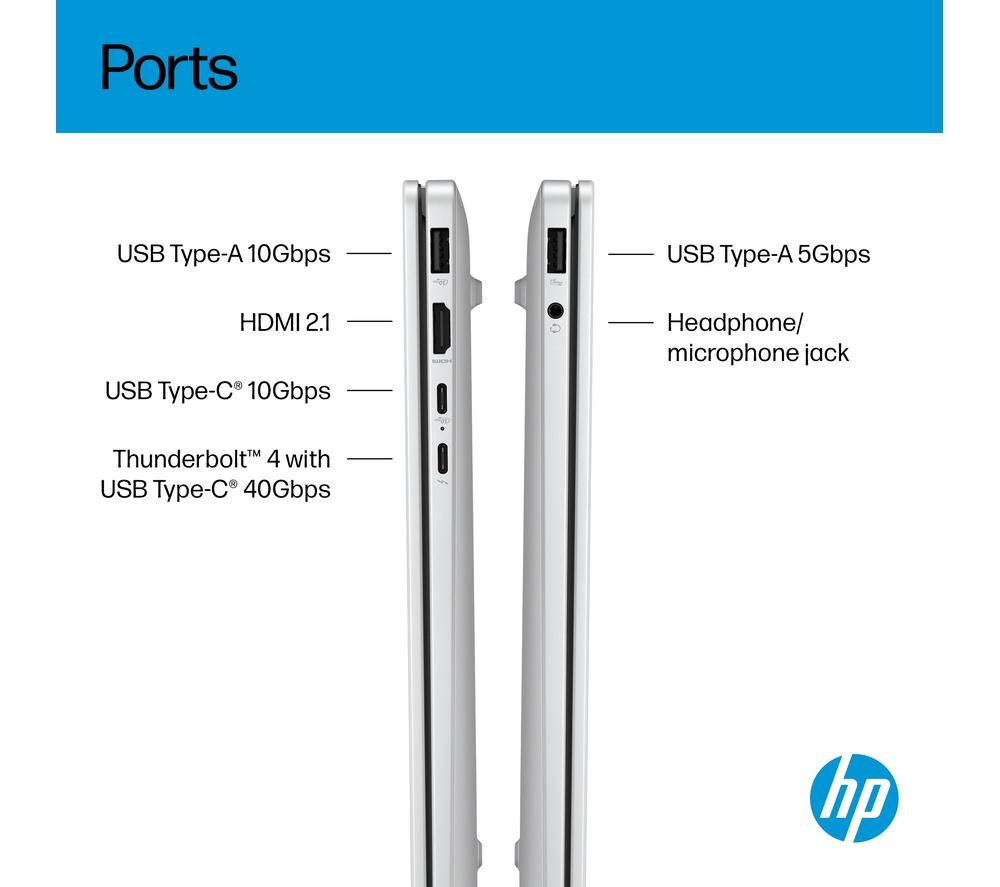Portátil HP OmniBook 7 AI de 14" - Intel® Core™ Ultra 7, 1 TB SSD, Plata
