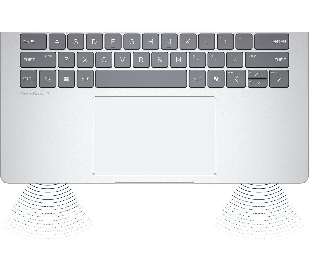 HP OmniBook 7 AI 14" Laptop - Intel® Core™ Ultra 7, 1 TB SSD, Silver