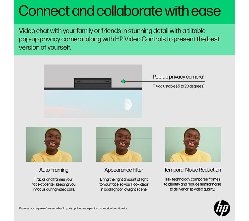 HP 24-cr0048na 23.8" All-in-One PC - Intel® Core™ i5, 1 TB SSD, White