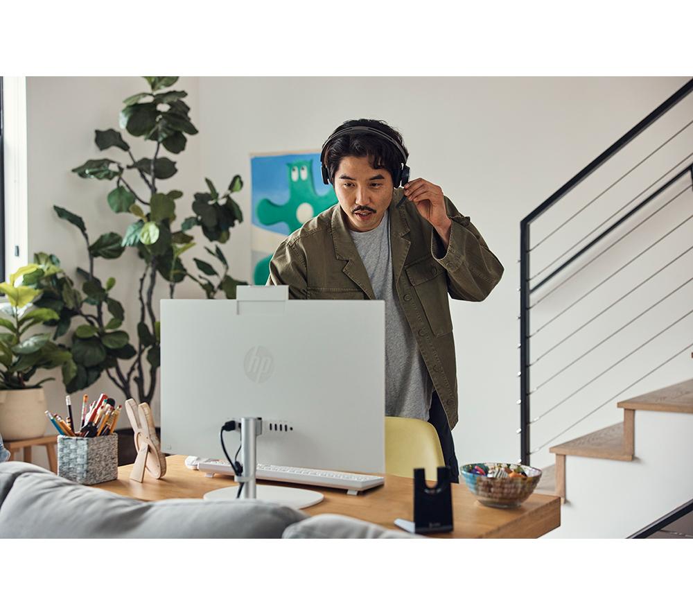 HP 24-cr0048na 23.8" All-in-One PC - Intel® Core™ i5, 1 TB SSD, White