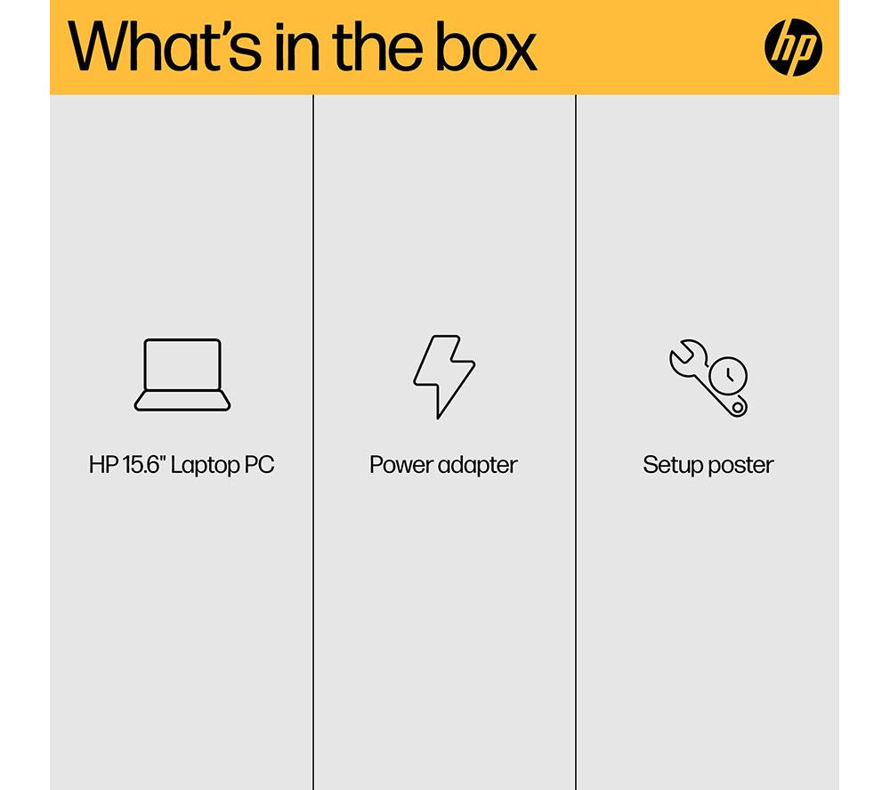 Portátil HP 15-fc0527sa de 15.6" - AMD Ryzen 7, 512 GB, Jet Black