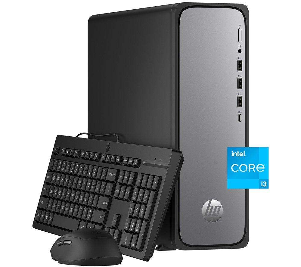 HP OmniDesk Slim S03-0003na Desktop PC - Intel® Core™ i3, 512 GB SSD, Black