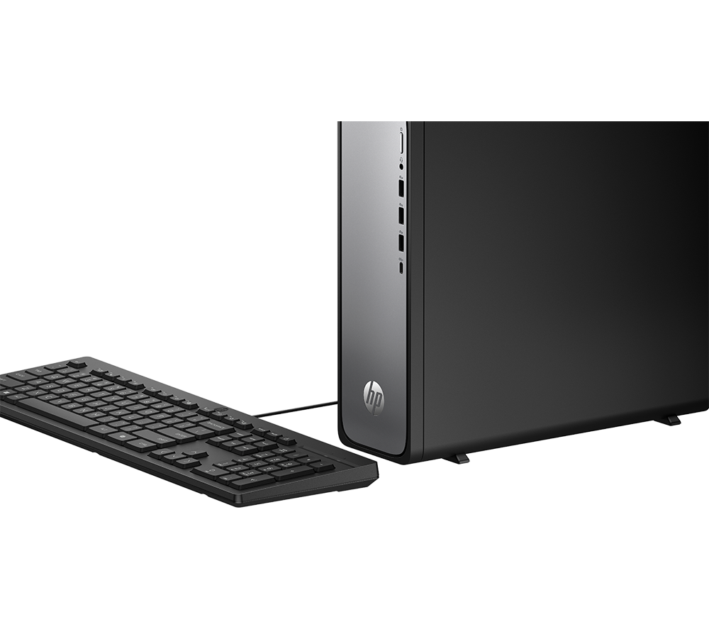HP OmniDesk Slim S03-0003na Desktop PC - Intel® Core™ i3, 512 GB SSD, Black
