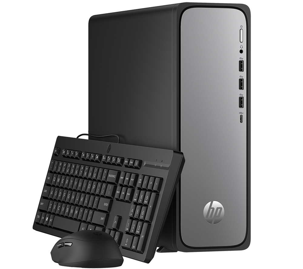 HP OmniDesk Slim S03-0003na Desktop PC - Intel® Core™ i3, 512 GB SSD, Black