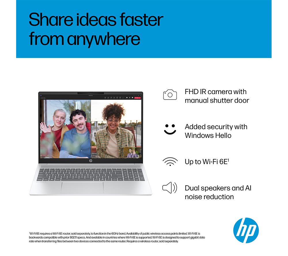 HP OmniBook 5 16" Laptop - Intel® Core™ i5, 512 GB SSD, Silver