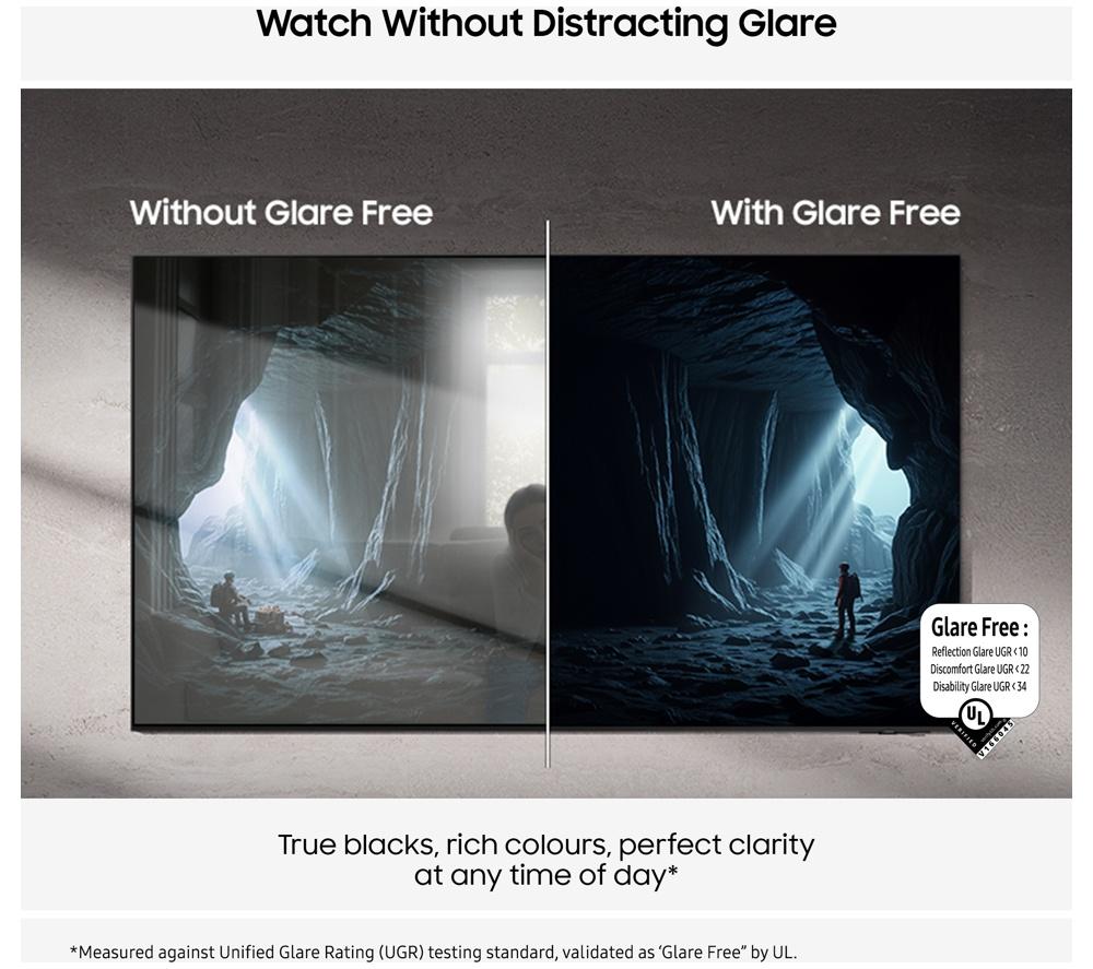 SAMSUNG S95F 55" OLED Glare Free 4K Vision AI Smart TV 2025 - QE55S95F