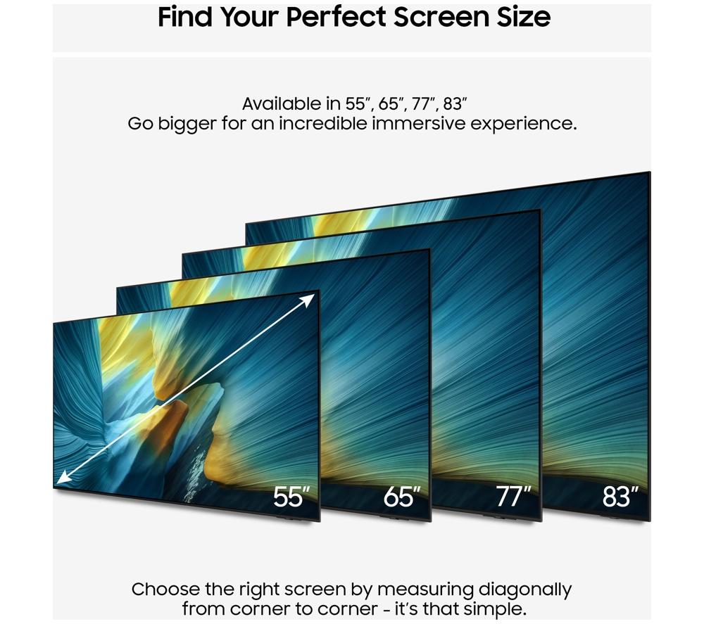 SAMSUNG S95F 55" OLED Glare Free 4K Vision AI Smart TV 2025 - QE55S95F