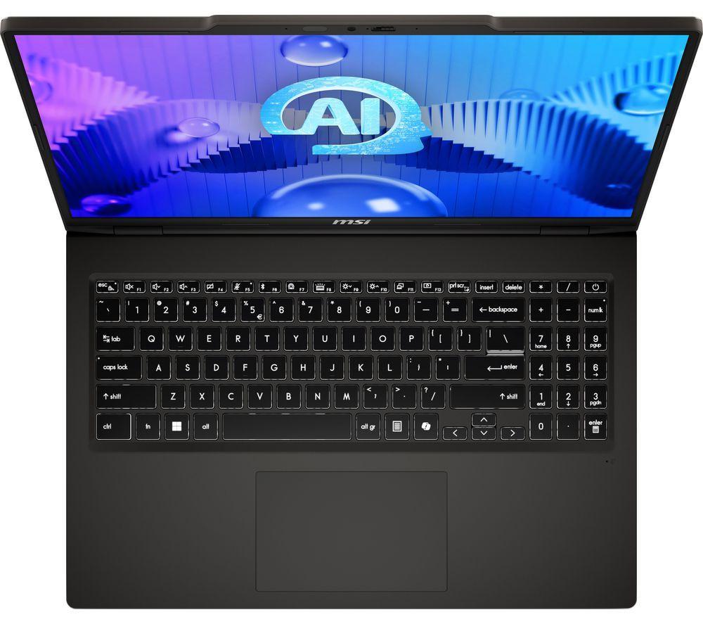 Portátil MSI VenturePro 16 AI de 16" - Intel® Core™ 7, 512 GB SSD, Gris Sólido