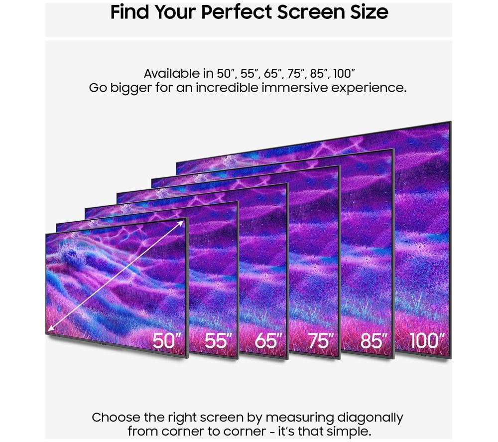 SAMSUNG QN80F 75" Neo QLED 4K Mini LED Vision AI Smart TV 2025 - QE75QN80F