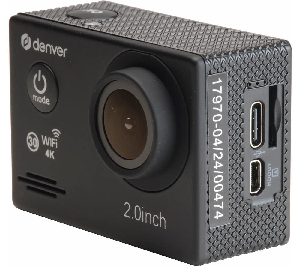 DENVER ACK-8064 Ultra HD Action Camera - Black