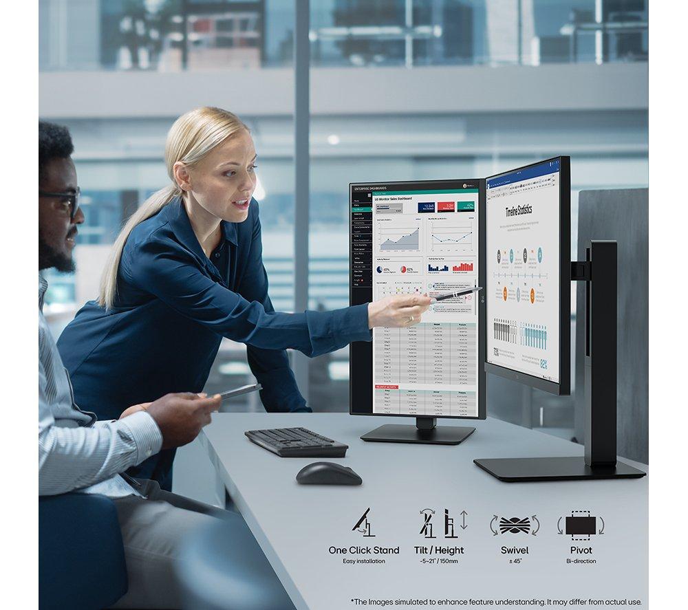 LG 27BA850-B.AEK Full HD 27" IPS Monitor - Black