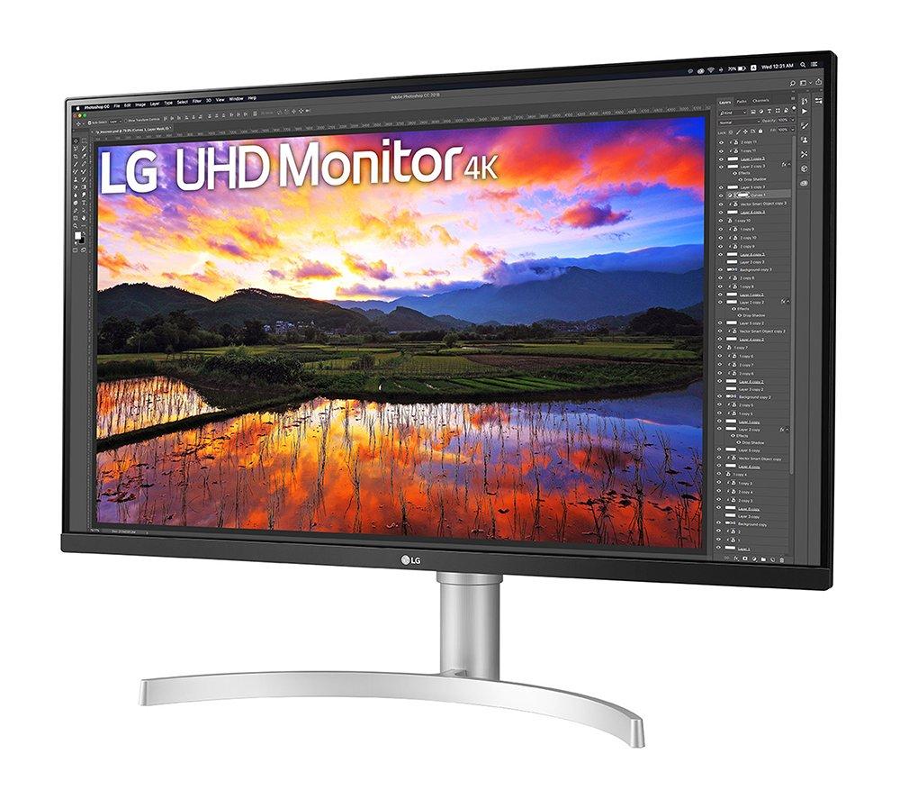 LG UltraFine 32UN650K-W 4K Ultra HD 32" LED Monitor - Black