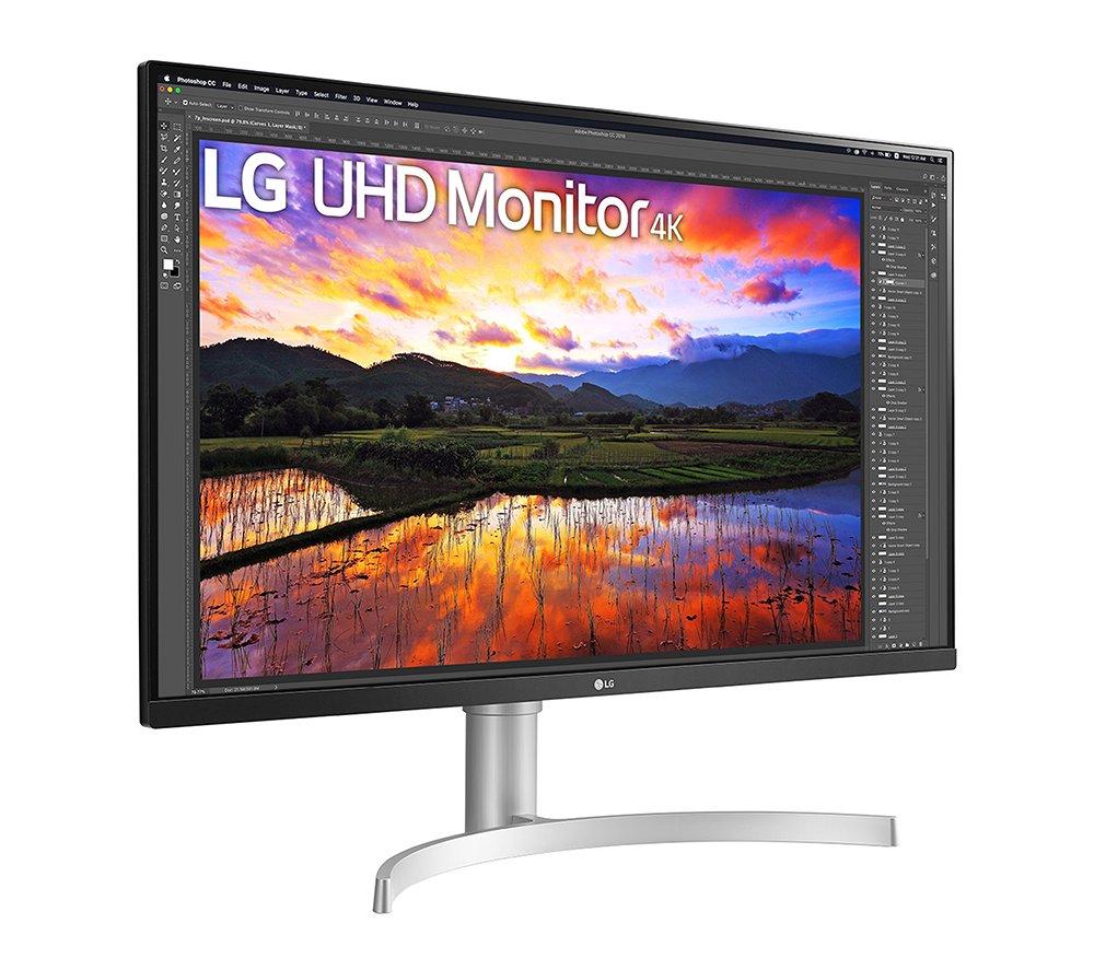 LG UltraFine 32UN650K-W 4K Ultra HD 32" LED Monitor - Black