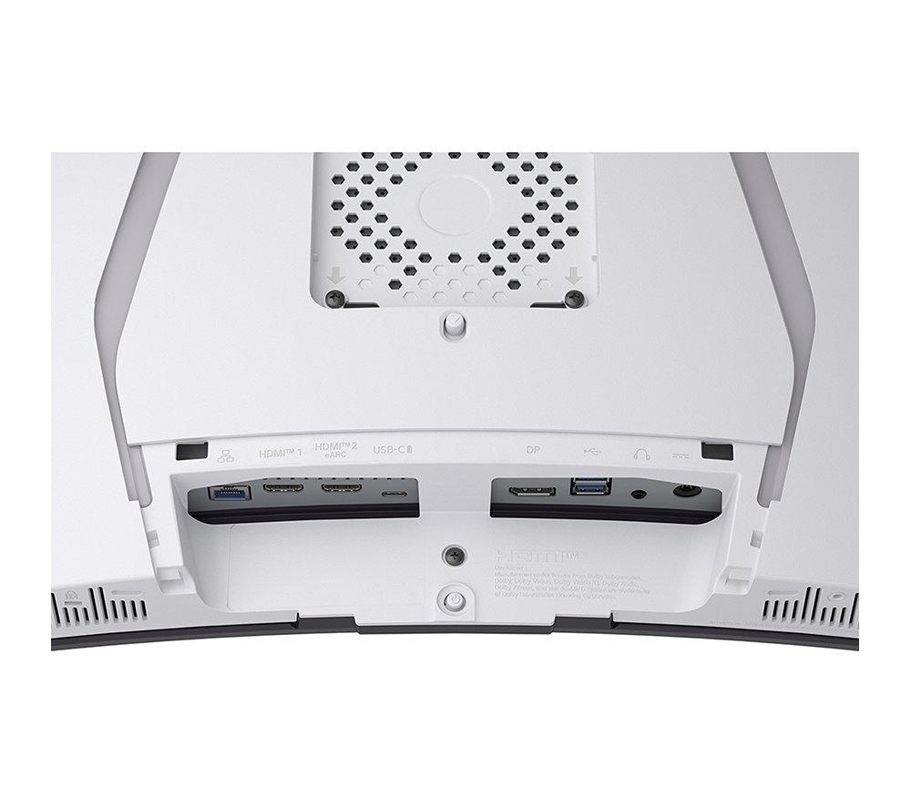 LG UltraGear GX9s 34GX90SA-W.AEK Quad HD 34" Curved OLED Smart Gaming Monitor - White