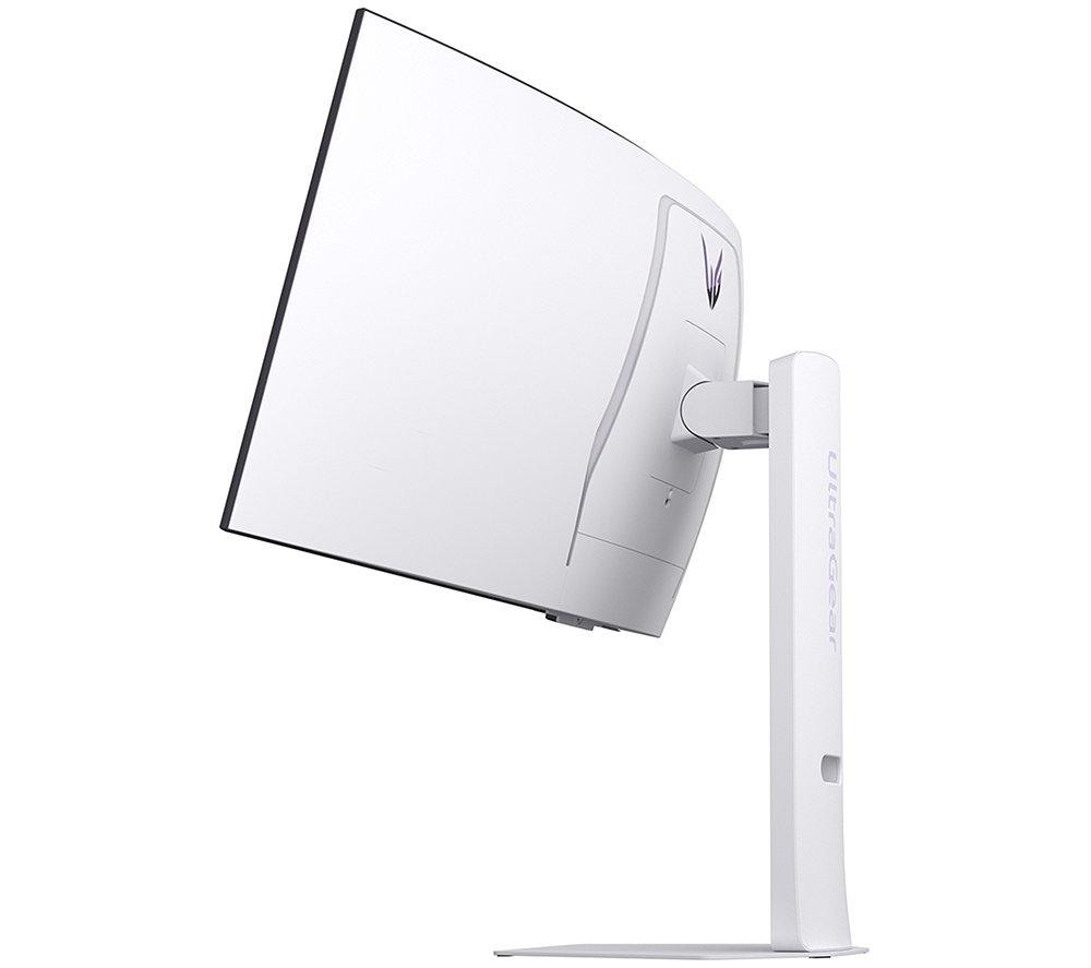 LG UltraGear GX9s 34GX90SA-W.AEK Quad HD 34" Curved OLED Smart Gaming Monitor - White