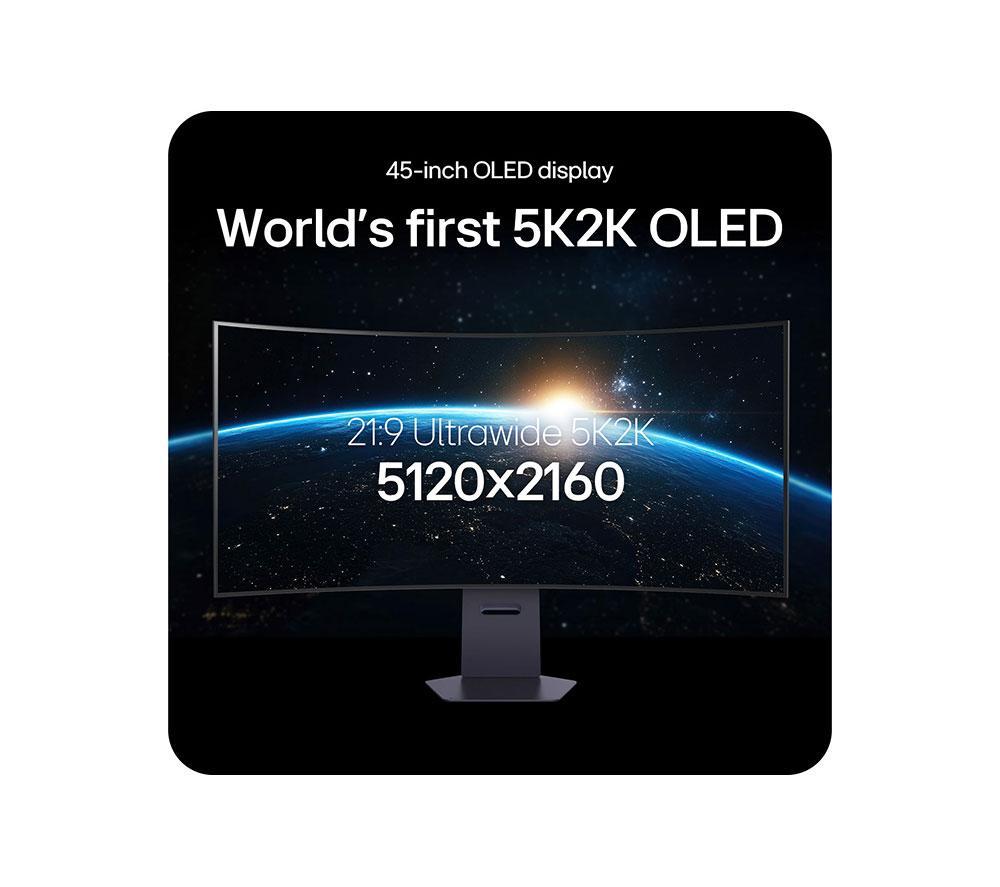 LG LG UltraGear GX9 45GX950A-B.AEK 5K2K 45" Curved Dual-Mode WOLED Gaming Monitor - Schwarz