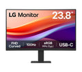LG 24U421A-B.AEKQ Full HD 23.8" Curved VA Monitor - Black
