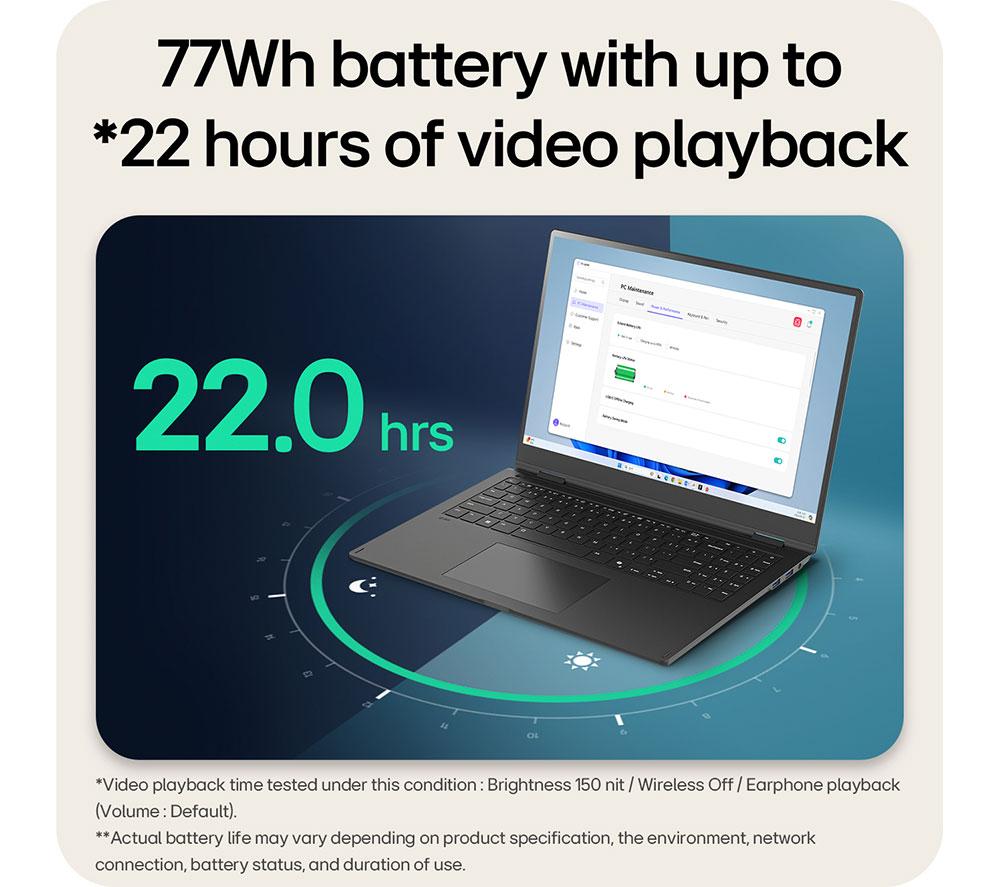 LG gram Pro 16T90TP-G.AA78A1 16" 2 in 1 Laptop - Intel® Core™ Ultra 7, 1 TB SSD, Black