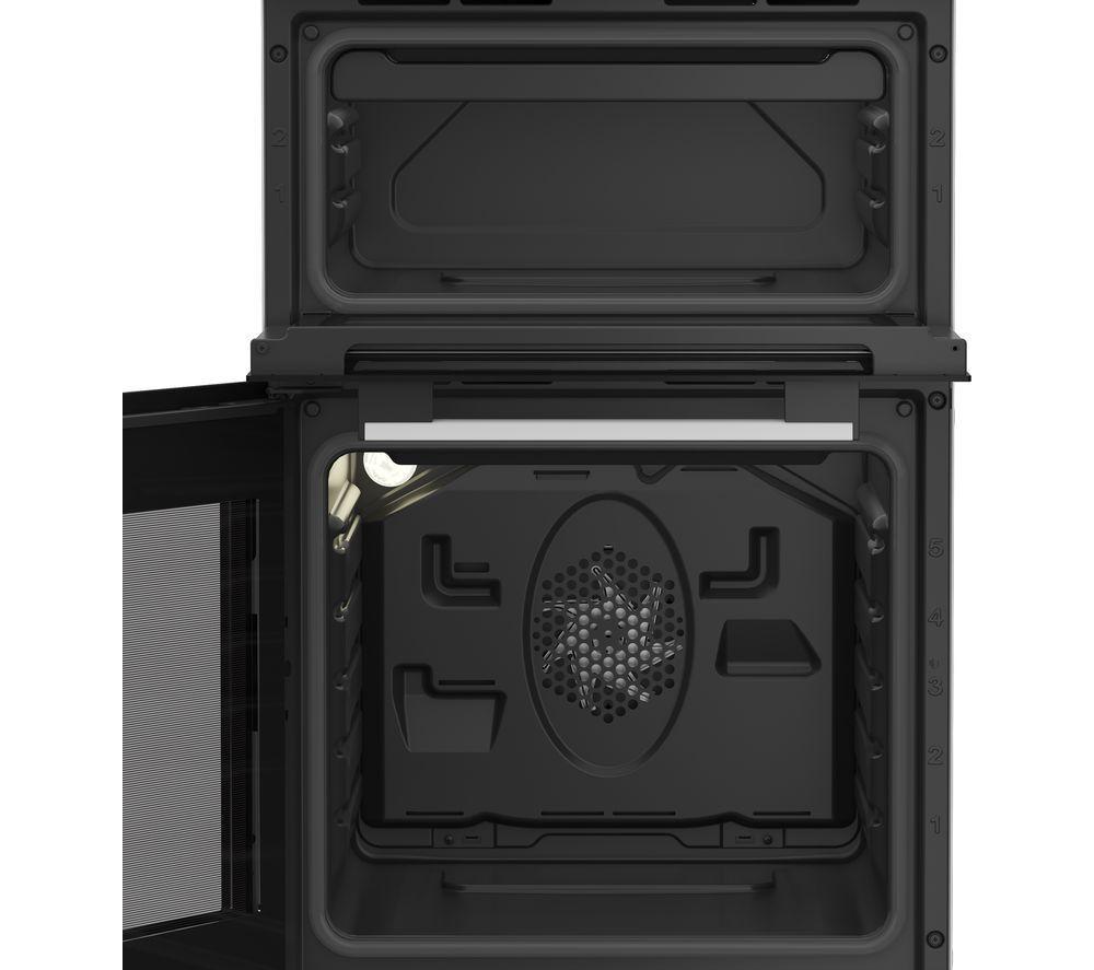 Cocina eléctrica de cerámica INDESIT ITE5VMW de 50 cm - Blanca