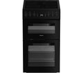 HOTPOINT HDE5VDCB 50 cm Electric Ceramic Cooker - Black
