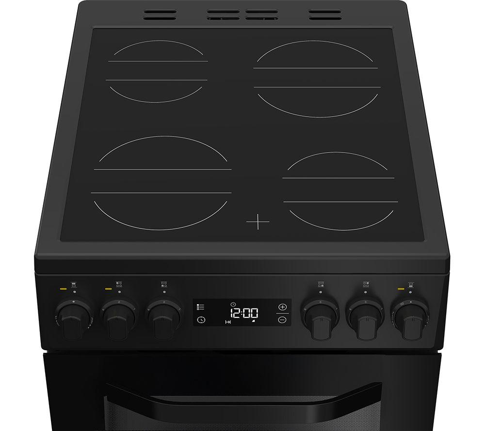 Cocina eléctrica de cerámica HOTPOINT HDE5VDCB de 50 cm - Negra