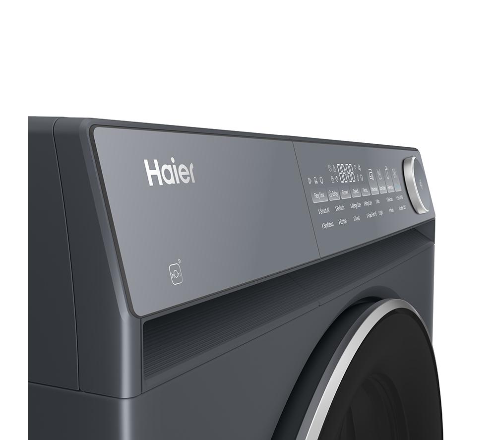 HAIER X Series 7 HW100-B14367GUUK WiFi-enabled 10 kg 1400 Spin Washing Machine - Graphite