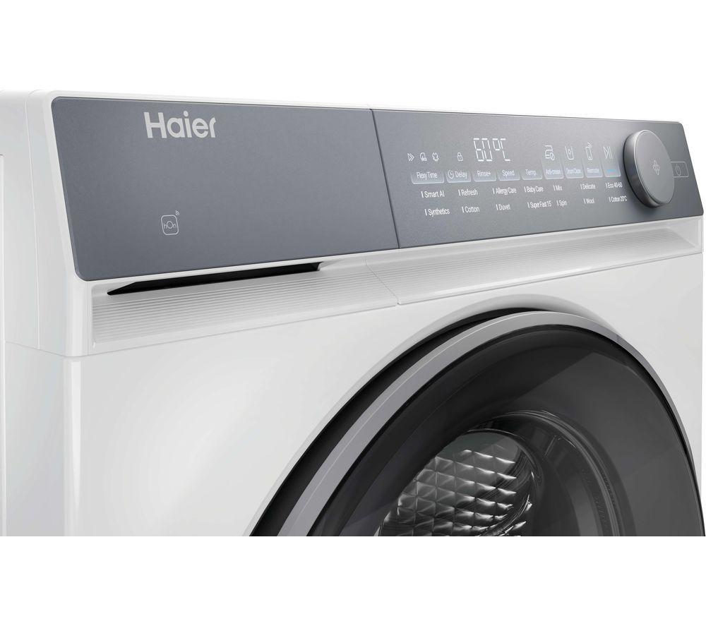 HAIER X Series 7 HW120-B14367U-UK WiFi-enabled 12 kg 1400 Spin Washing Machine - White