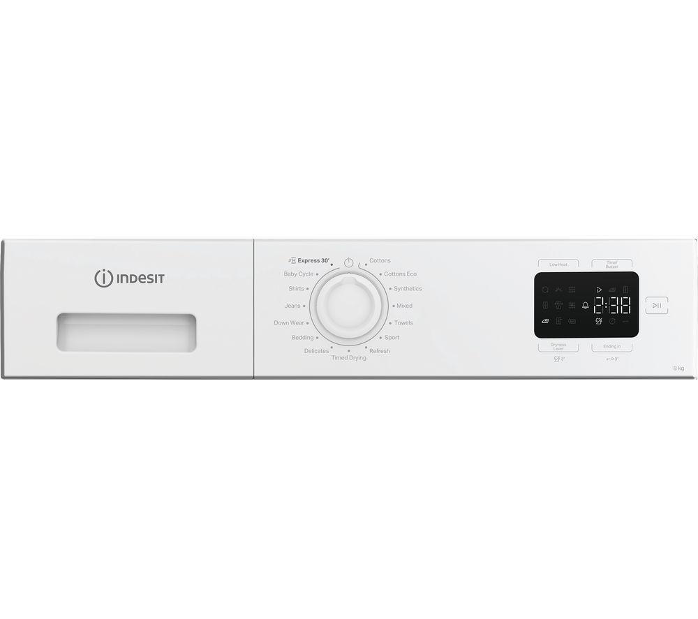 INDESIT C YSD 83D WW UK 8 kg Heat Pump Tumble Dryer - White