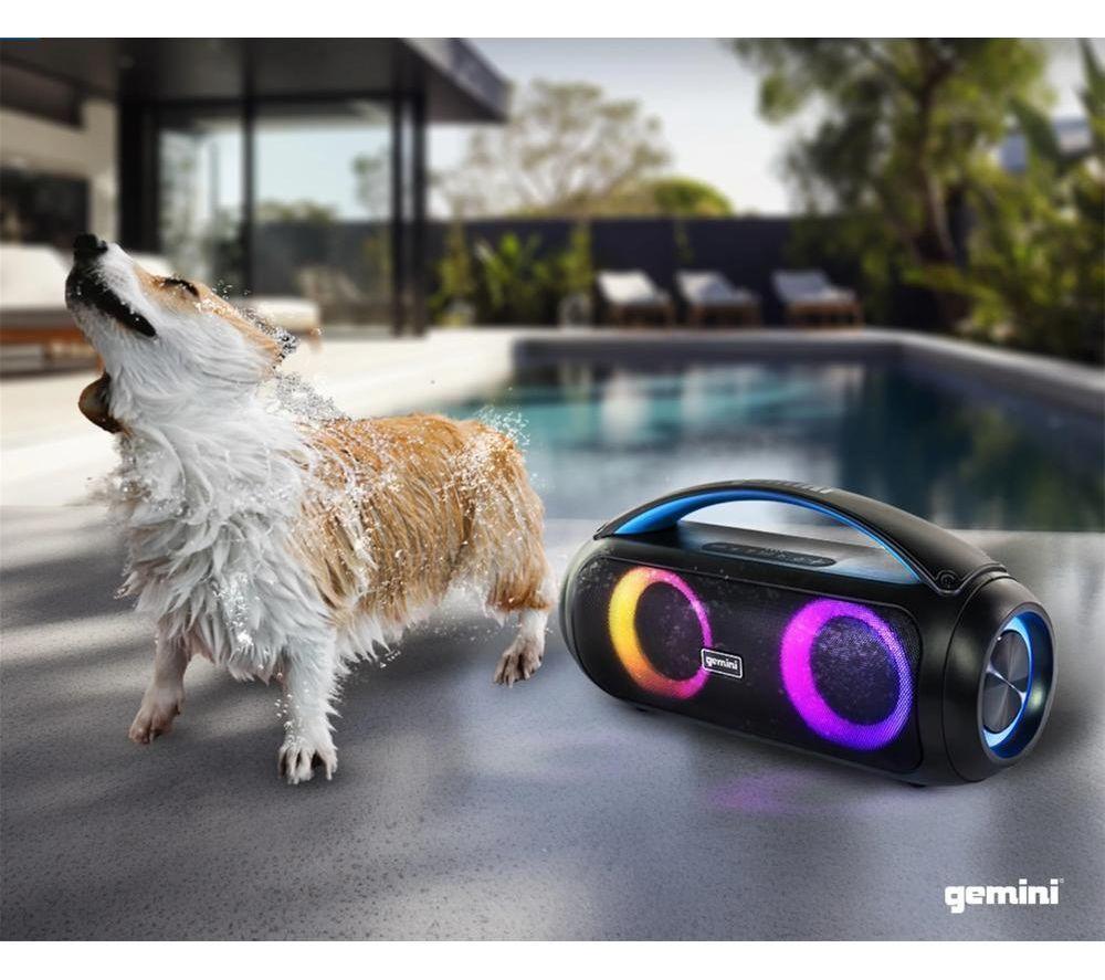 GEMINI GGO-230L Portable Bluetooth Speaker - Black