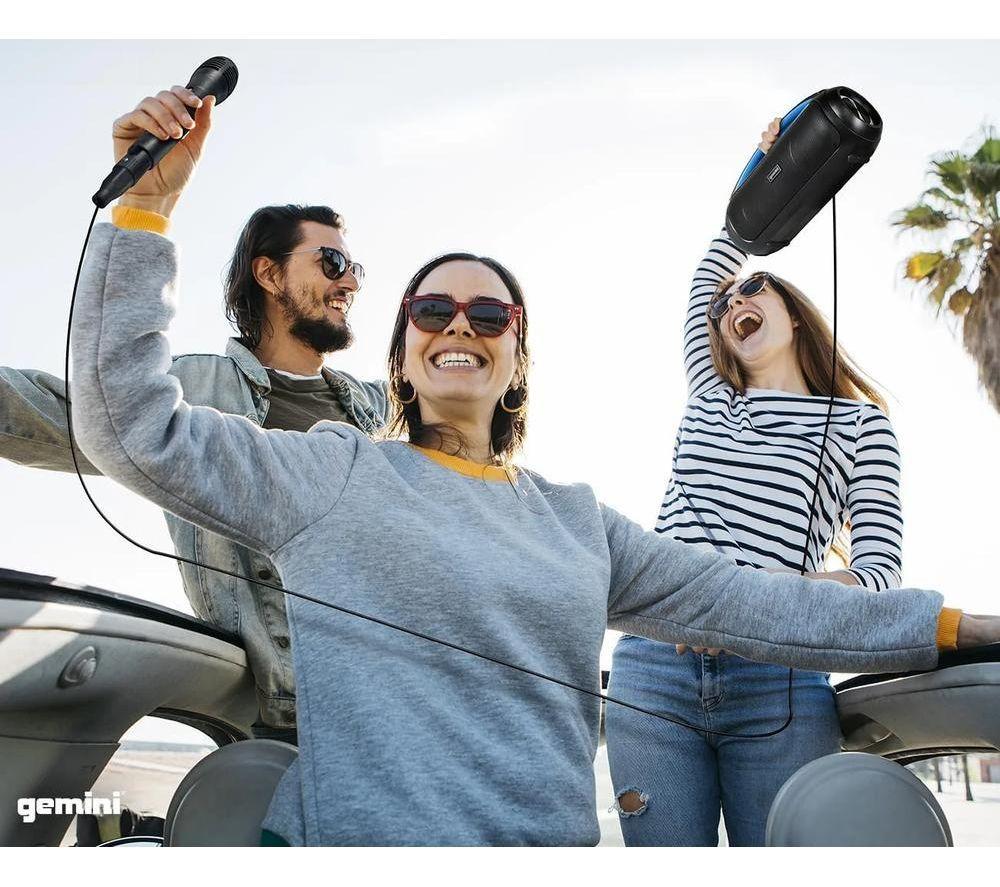 GEMINI GGO-230L Portable Bluetooth Speaker - Black