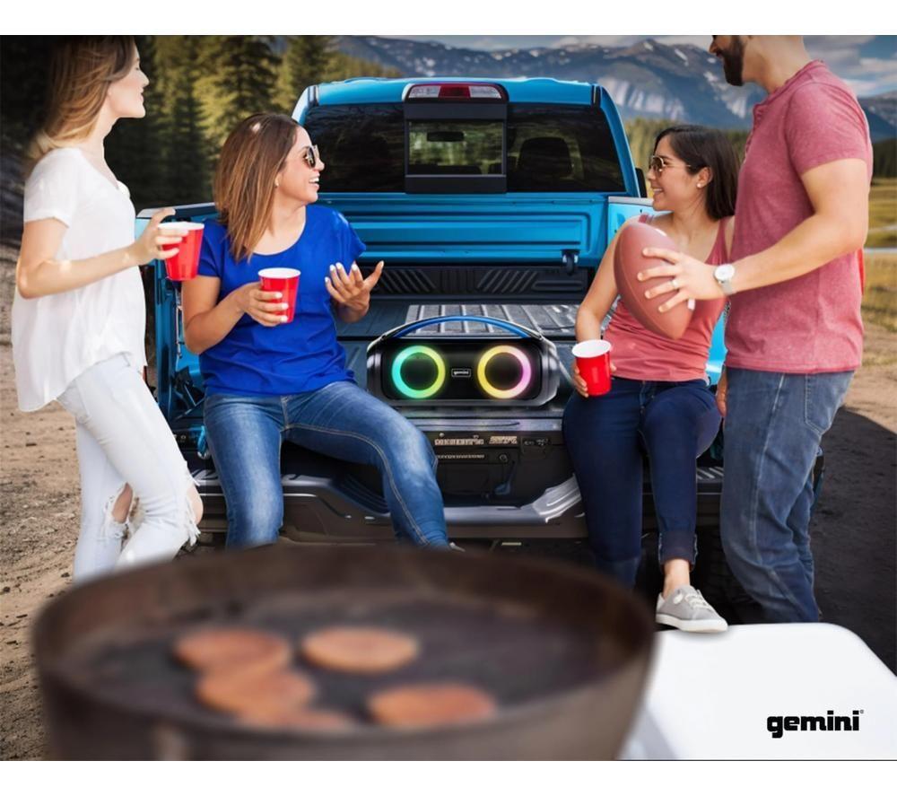 GEMINI GGO-230L Portable Bluetooth Speaker - Black