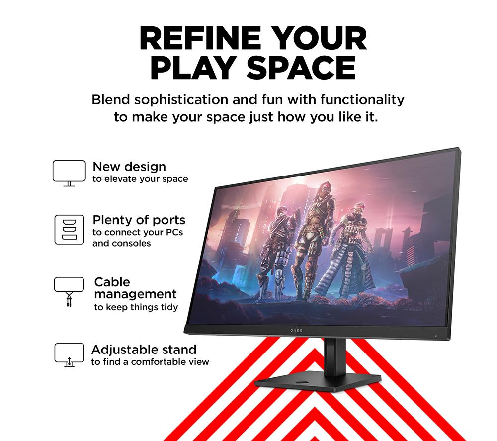 HP OMEN 32q Quad HD 31.5" LED Gaming Monitor - Black