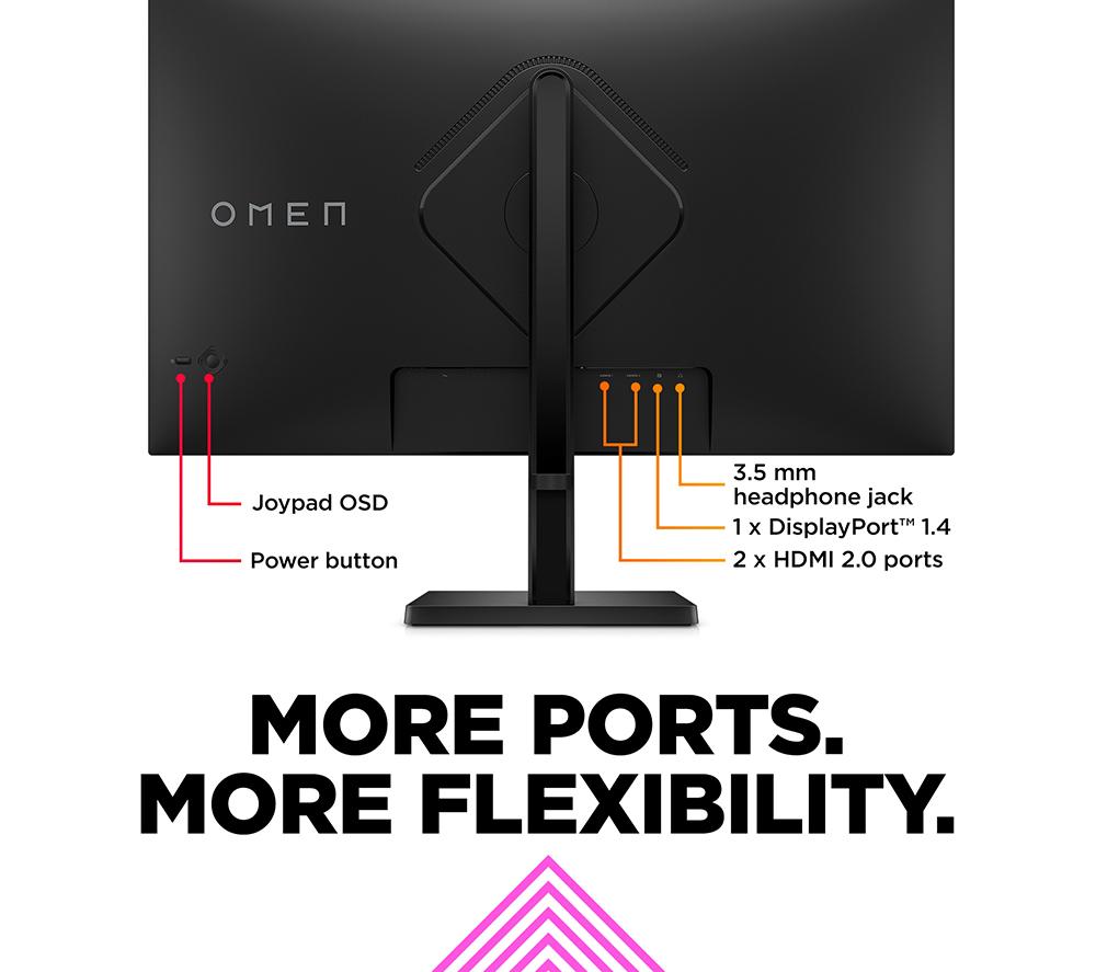 HP OMEN 32q Quad HD 31.5" LED Gaming Monitor - Black