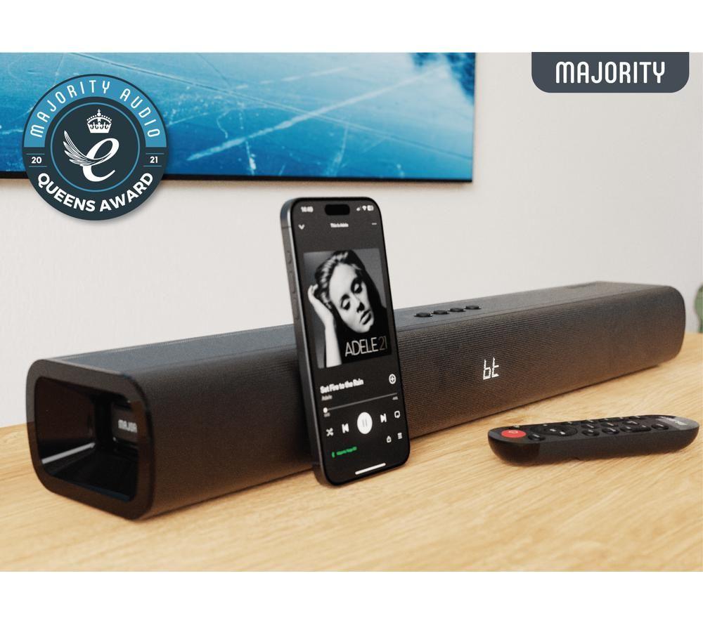 MAJORITY Naga 60 2.1 Wireless Sound Bar