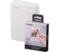 CANON SELPHY QX20 Portable Colour Photo Wireless Printer & XC-20L 54 x 85 mm Photo Paper & Ink Set - Sand White, 20 Sheets